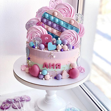 Торт "Сладкий поп-ит" купить - владимир.сладкоежкин.рф